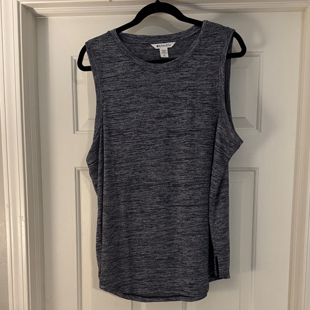Athleta Navy Heather Tank